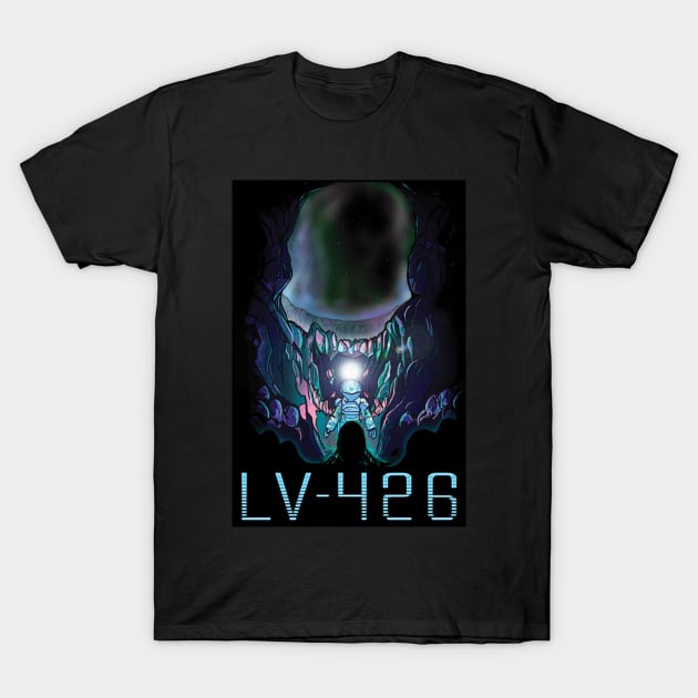 Visit LV-426 T-Shirt by RocketPopInc